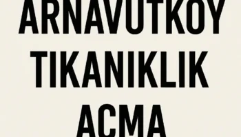 arnavutköy tıkanıklık açma