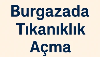 burgazada tıkanıklık açma
