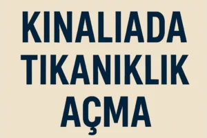 kınalıada tıkanıklık açma