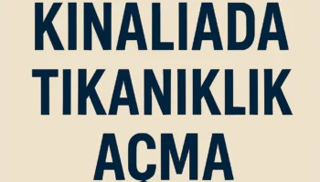 kınalıada tıkanıklık açma