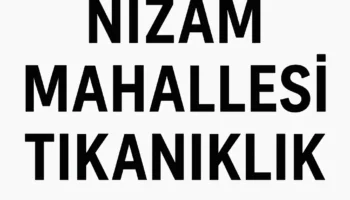 nizam mahallesi tıkanıklık açma